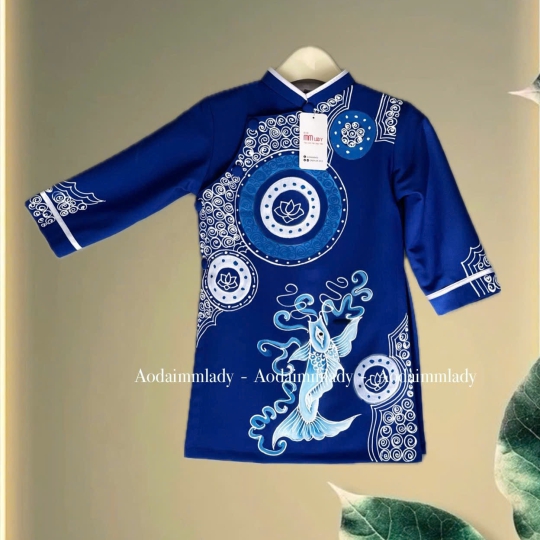 Áo dài cách tân bé trai