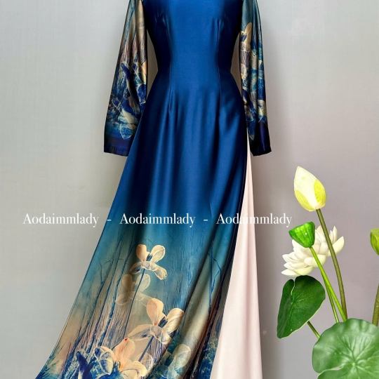 Áo dài truyền thống lụa nam phương