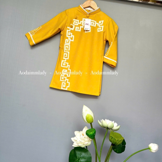 Áo dài cách tân bé trai