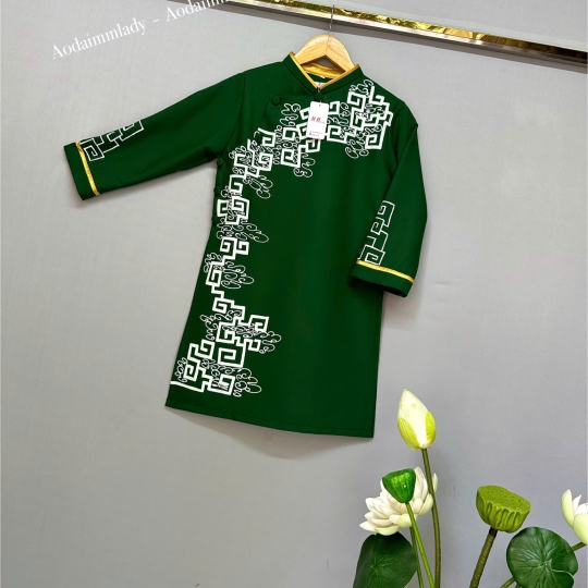 Áo dài cách tân bé trai