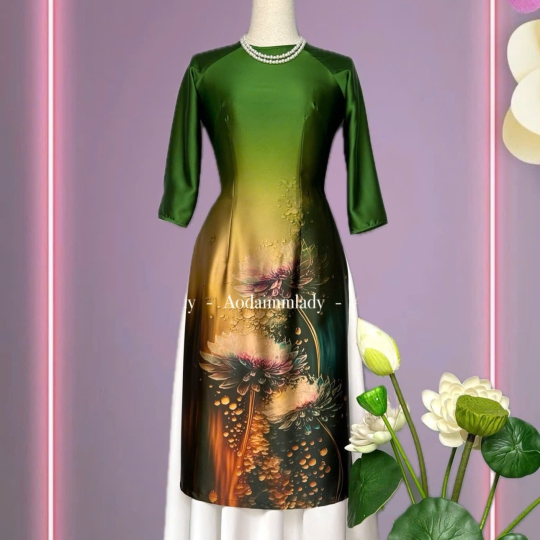 Áo Dài cách tân lụa nam phương