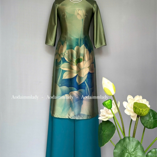 Áo Dài cách tân lụa nam phương