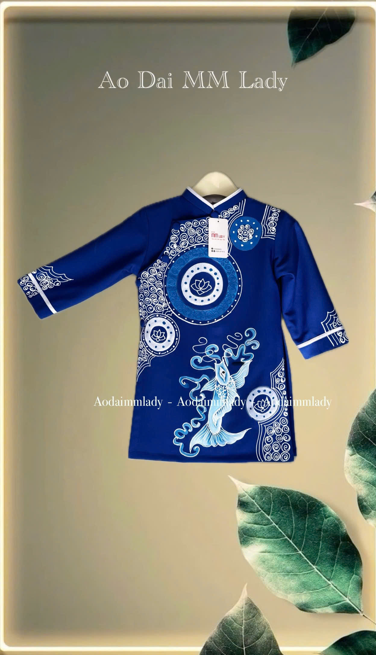 Áo dài cách tân bé trai