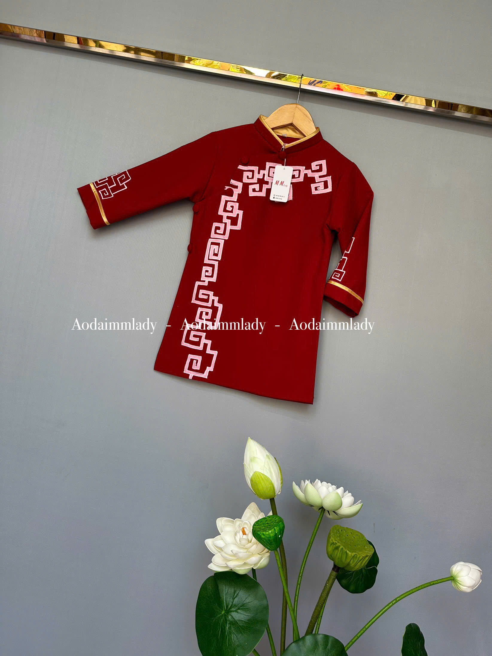 Áo dài cách tân bé trai