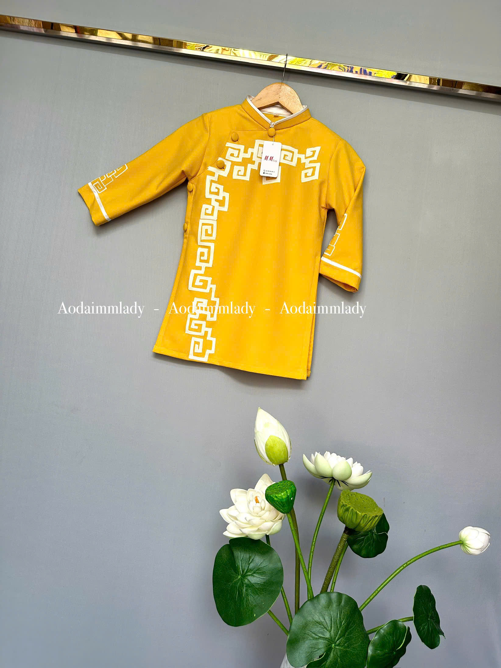 Áo dài cách tân bé trai