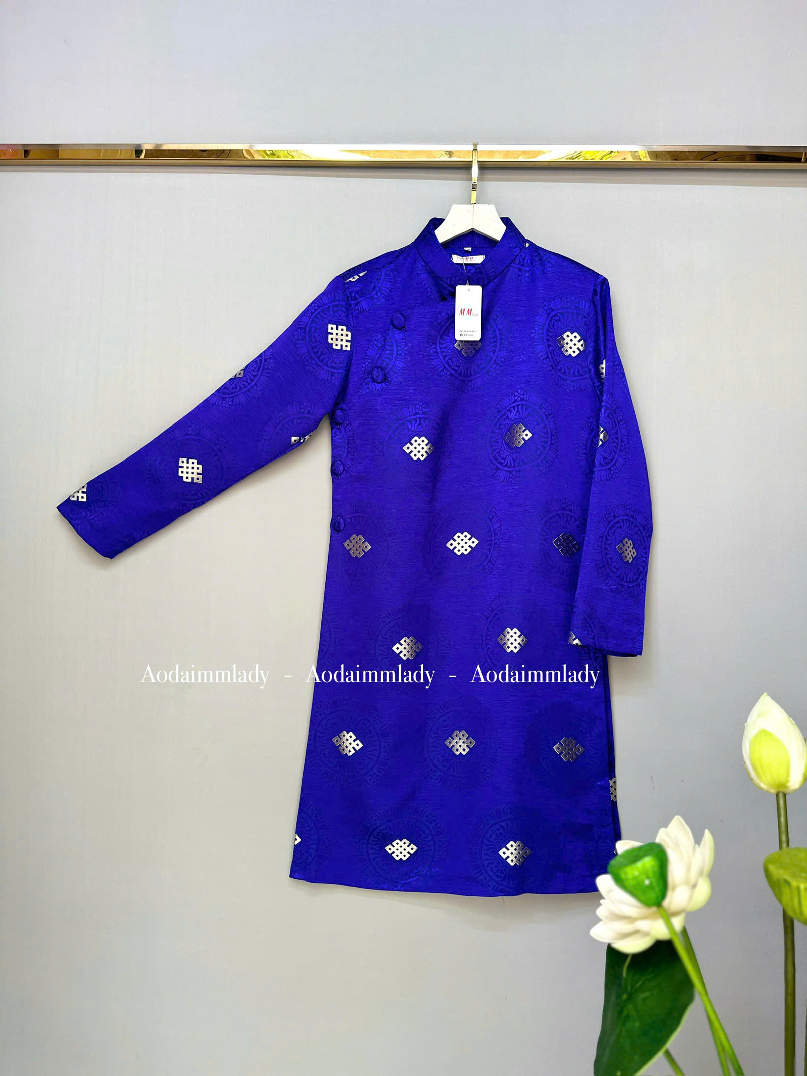 Áo Dài gấm cao cấp